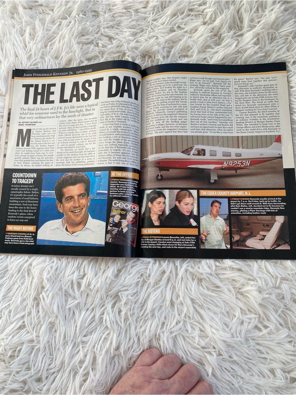 1999 JFK JR Time Magazine Memorial Issue John F Kennedy Jr Funeral August 2 1999 - Picture 10 of 16